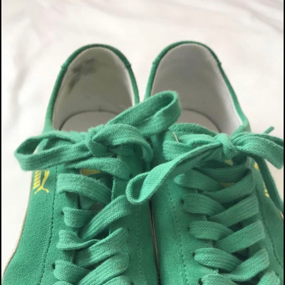 Green Puma Shoes Size US W 6.5 - Picture 4 of 4